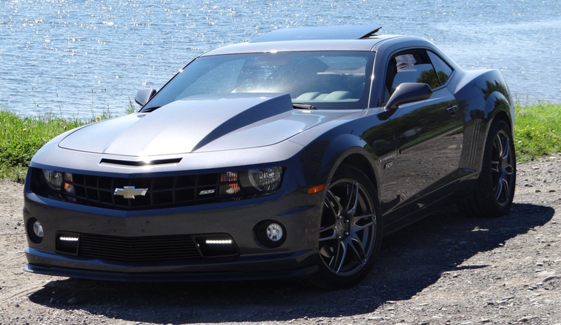 2010-2013 Chevy Camaro 3 inch Cowl Fiberglass Hood - B-12401