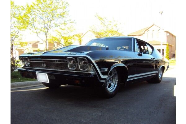 1968-1969 Chevy Chevelle & El Camino 4" Cowl Fiberglass Hood