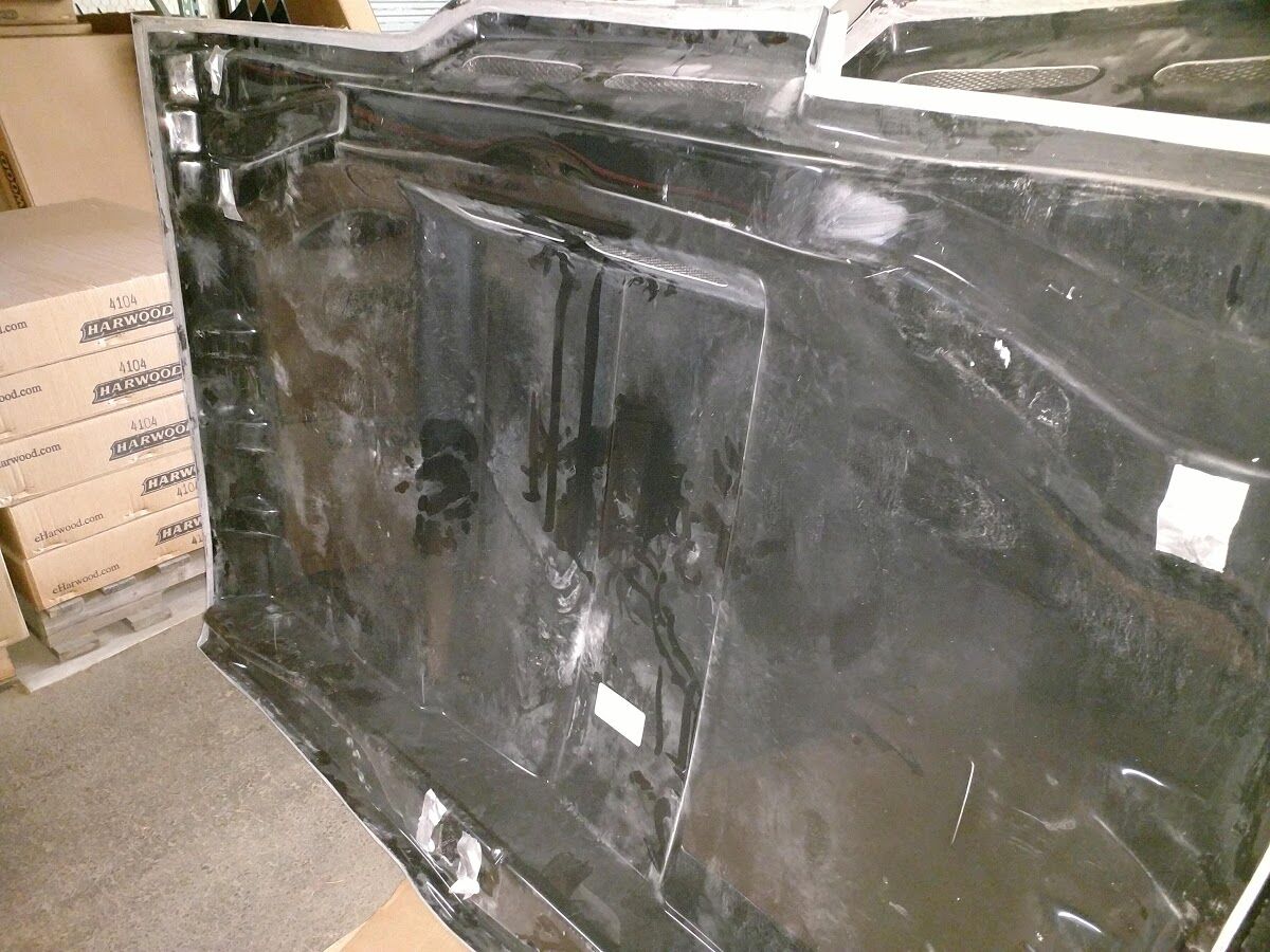1969-1972 Chevy C10 Truck 3" Cowl Fiberglass Hood