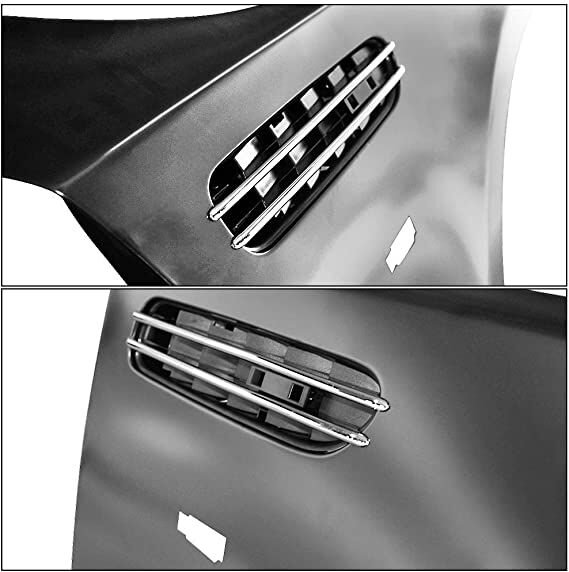 2004-2010 BMW 5-Series E60 M5 Style Front Metal Fenders with Vents - Pair
