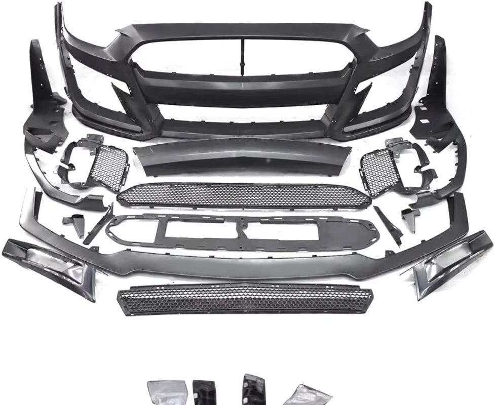 2015-2017 Ford Mustang GT500 Style Front Bumper Polypropylene