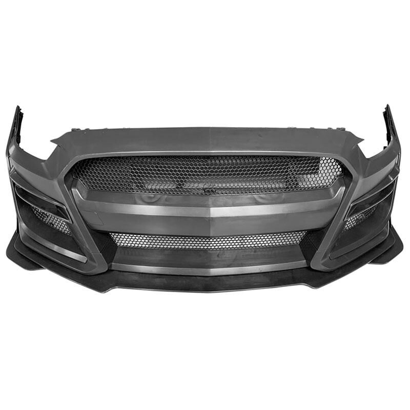 2015-2017 Ford Mustang GT500 Style Front Bumper Polypropylene - BKP-FM15GT500-F