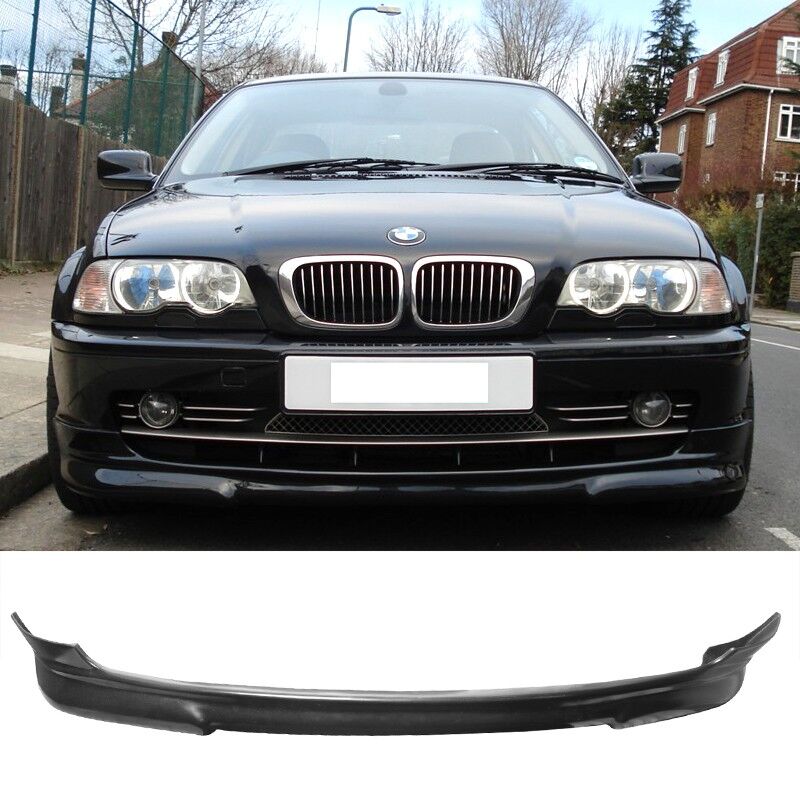 1999-2003 BMW E46 2DR Front Bumper Lip Hamann Style Poly-Urethane