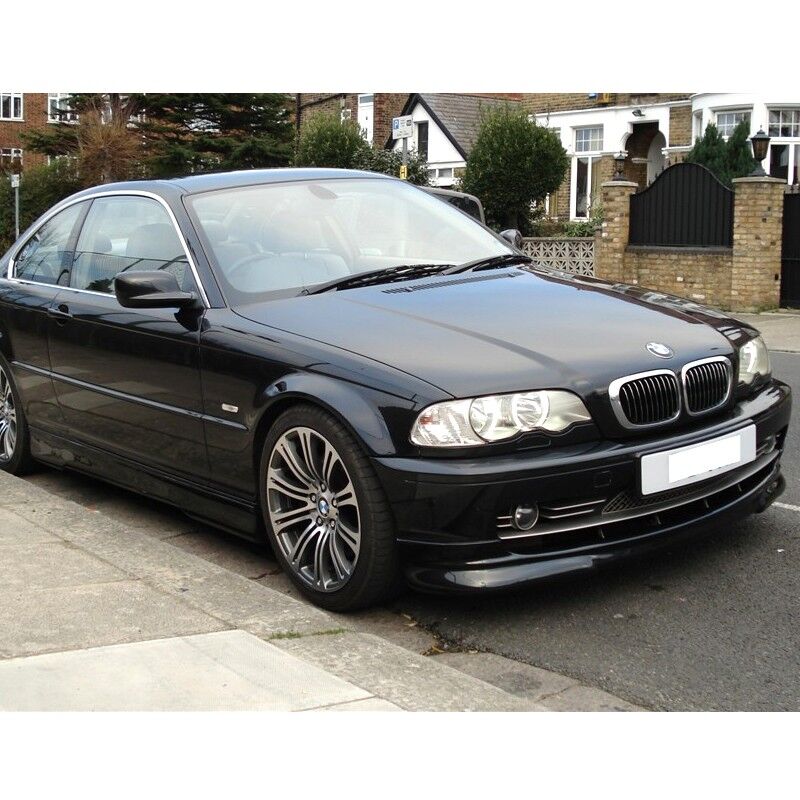 1999-2003 BMW E46 2DR Front Bumper Lip Hamann Style Poly-Urethane