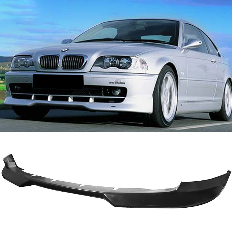 1999-2004 BMW E46 Front Bumper Lip Haratage Stle Poly-Urethane - BLF-BE462H-PU