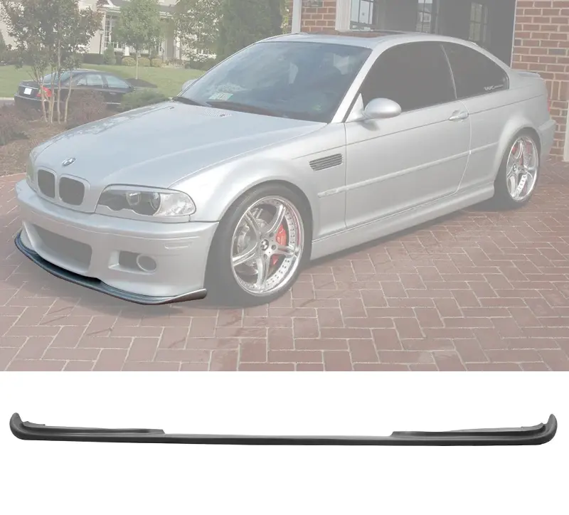 2001-2006 BMW E46 2DR M3 Front Bumper Lip Hamann Poly-Urethane