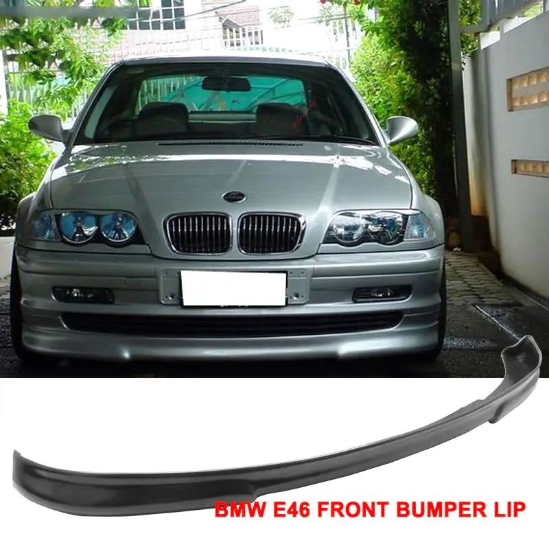 1999-2001 BMW E46 4DR Front Bumper Lip Hamann Poly-Urethane