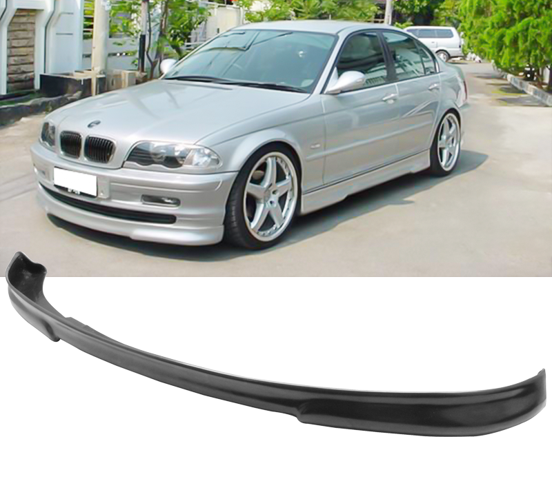 1999-2004 BMW E46 4DR Front Bumper Lip Hamann Poly-Urethane - BLF-BE46H2-PU