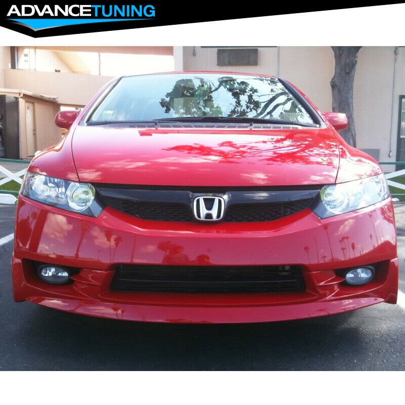 2009-2011 Honda Civic 4DR Mugen-2 Front Bumper Lip Spoiler
