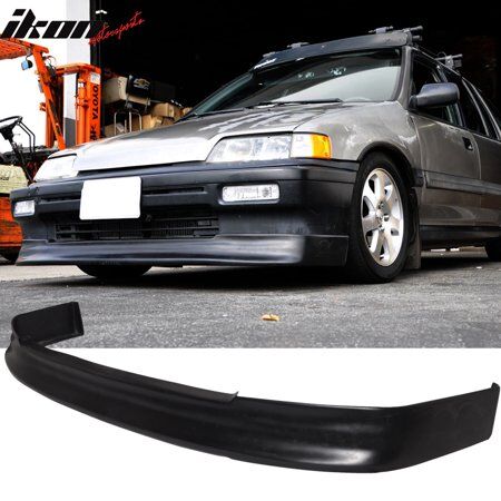 1990-1991 Civic HB/Sedan Front Lip CS Style Poly-Urethane