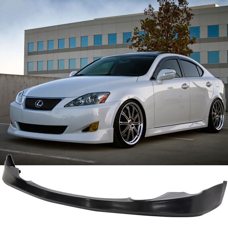 2006-2008 Lexus Is250 350 Front Bumper Lip V-type Poly-Urethane - BLF-LI25006V-P
