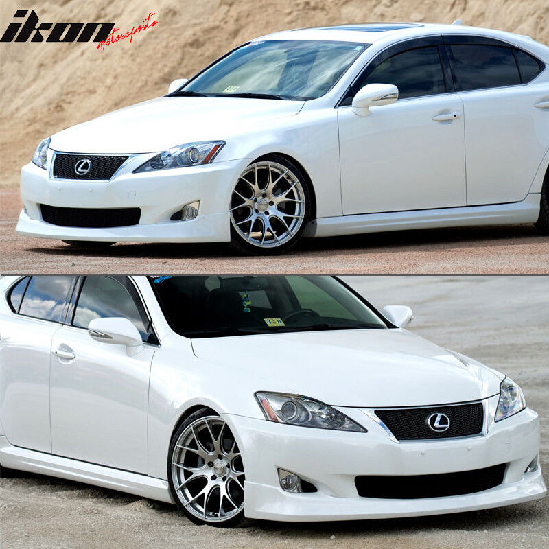 2006-2008 Lexus Is250 350 Front Bumper Lip V-type Poly-Urethane