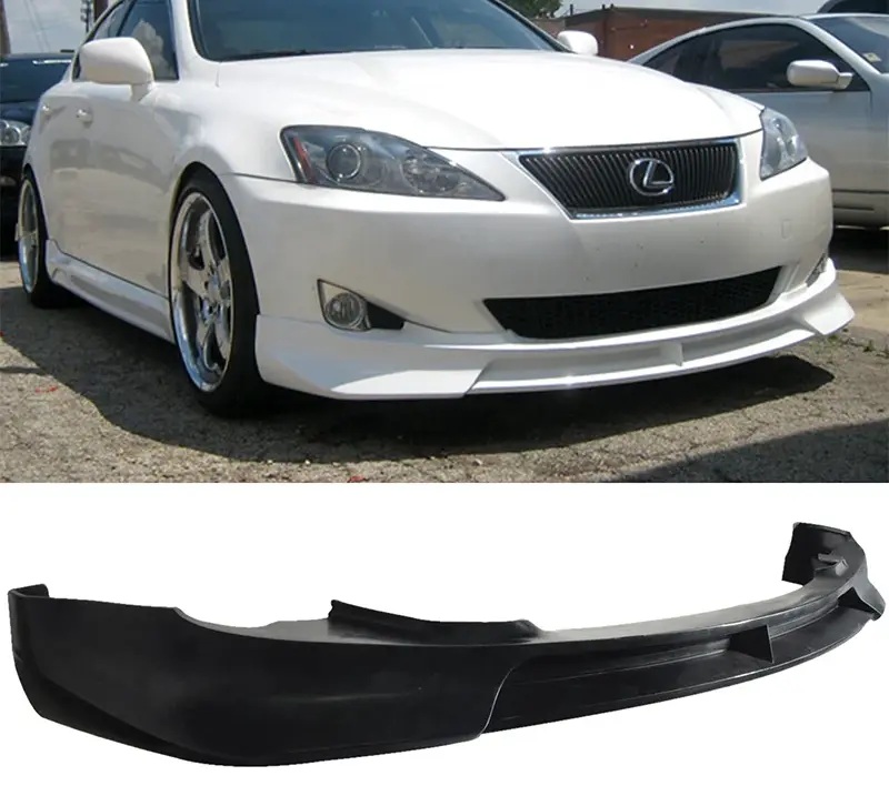 2009-2010 Lexus Is250 350 Front Bumper Lip JP Style Poly-Urethane - BLF-LXIS09JP