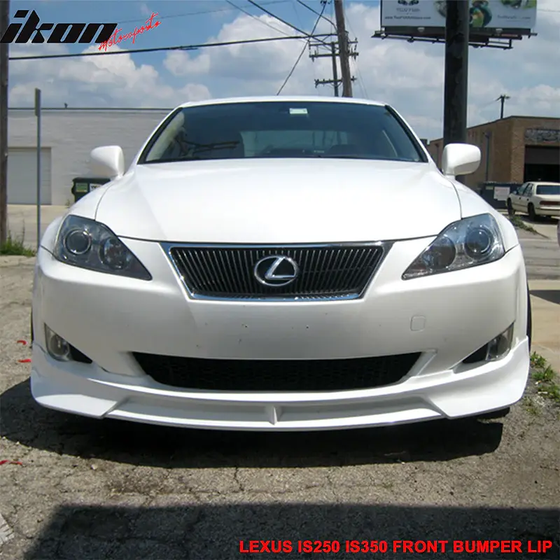 2009-2010 Lexus Is250 350 Front Bumper Lip JP Style Poly-Urethane