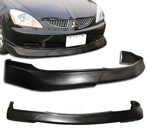 2003-2005 Mitsubishi Lancer OZ Front Bumper Lip Poly-Urethane - BLF-ML04DS-PU