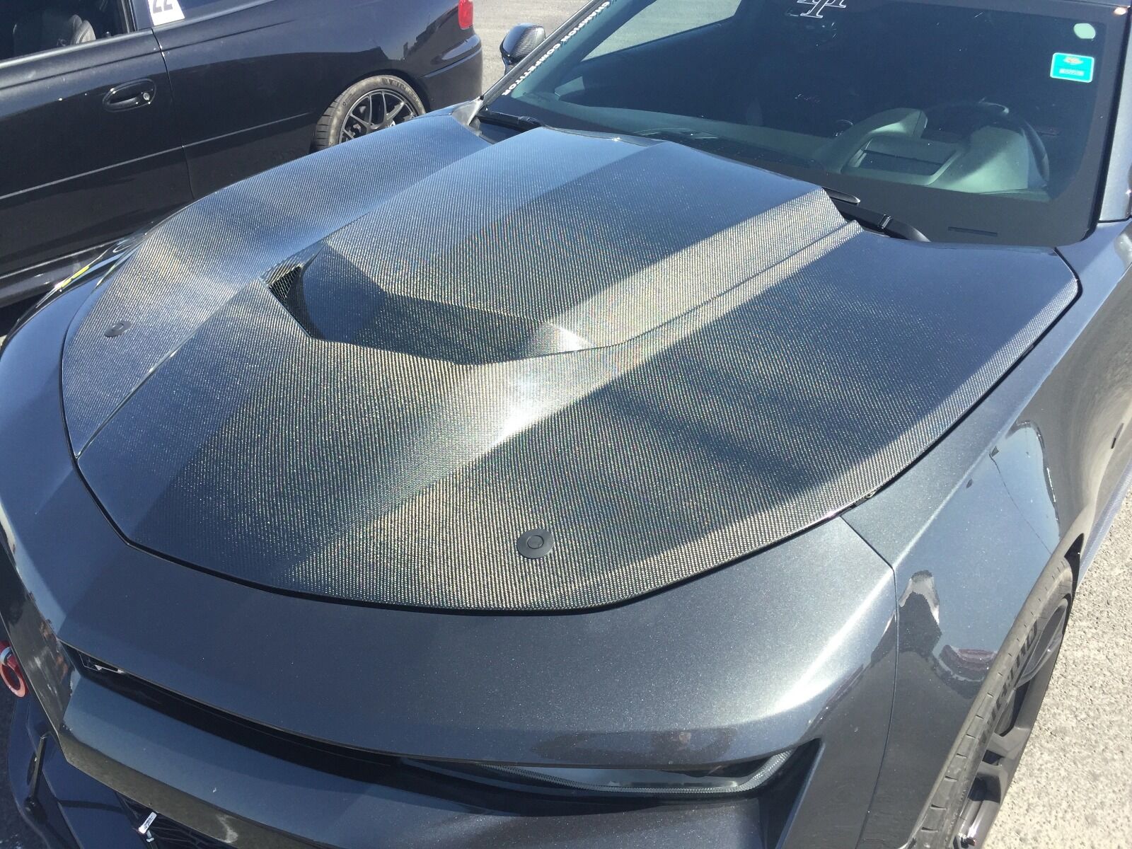 2016-2024 Chevy Camaro Type-AZ Double-Sided Carbon Fiber Hood by Anderson Composites