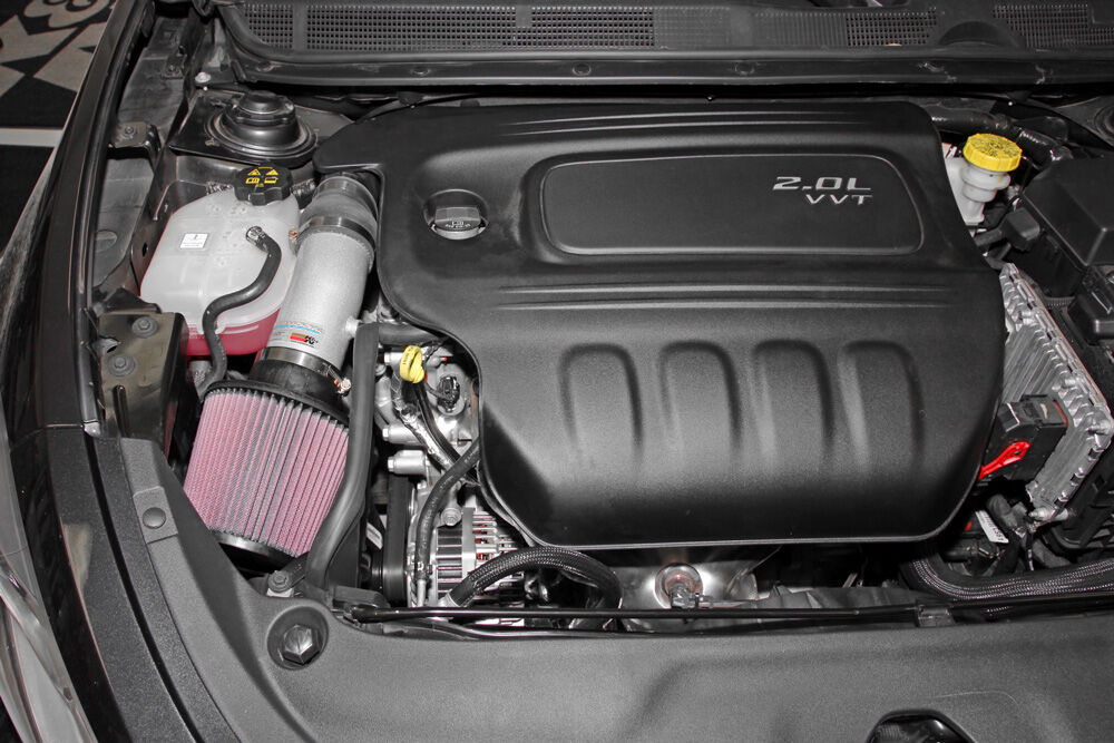 2013-2016 Dodge Dart 2.0L Typhoon Air Intake System - Silver