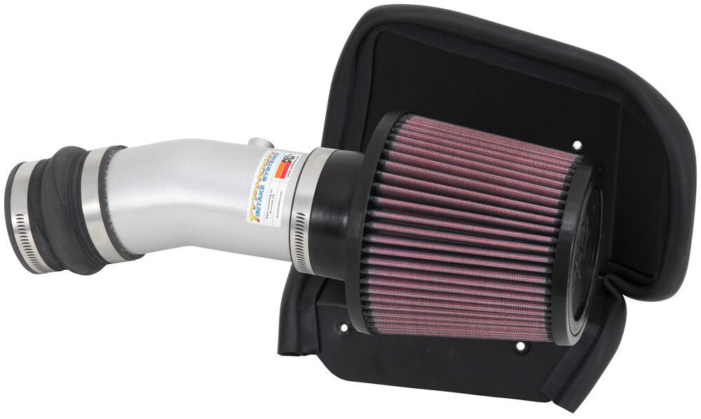 2013-2016 Dodge Dart 2.0L Typhoon Air Intake System - Silver - K&N-69-2547TS