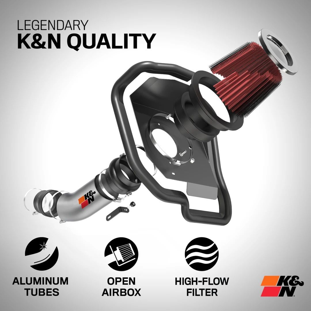 2002-2012 Dodge Ram 1500 4.7L V8 K&N Intake System - Polished