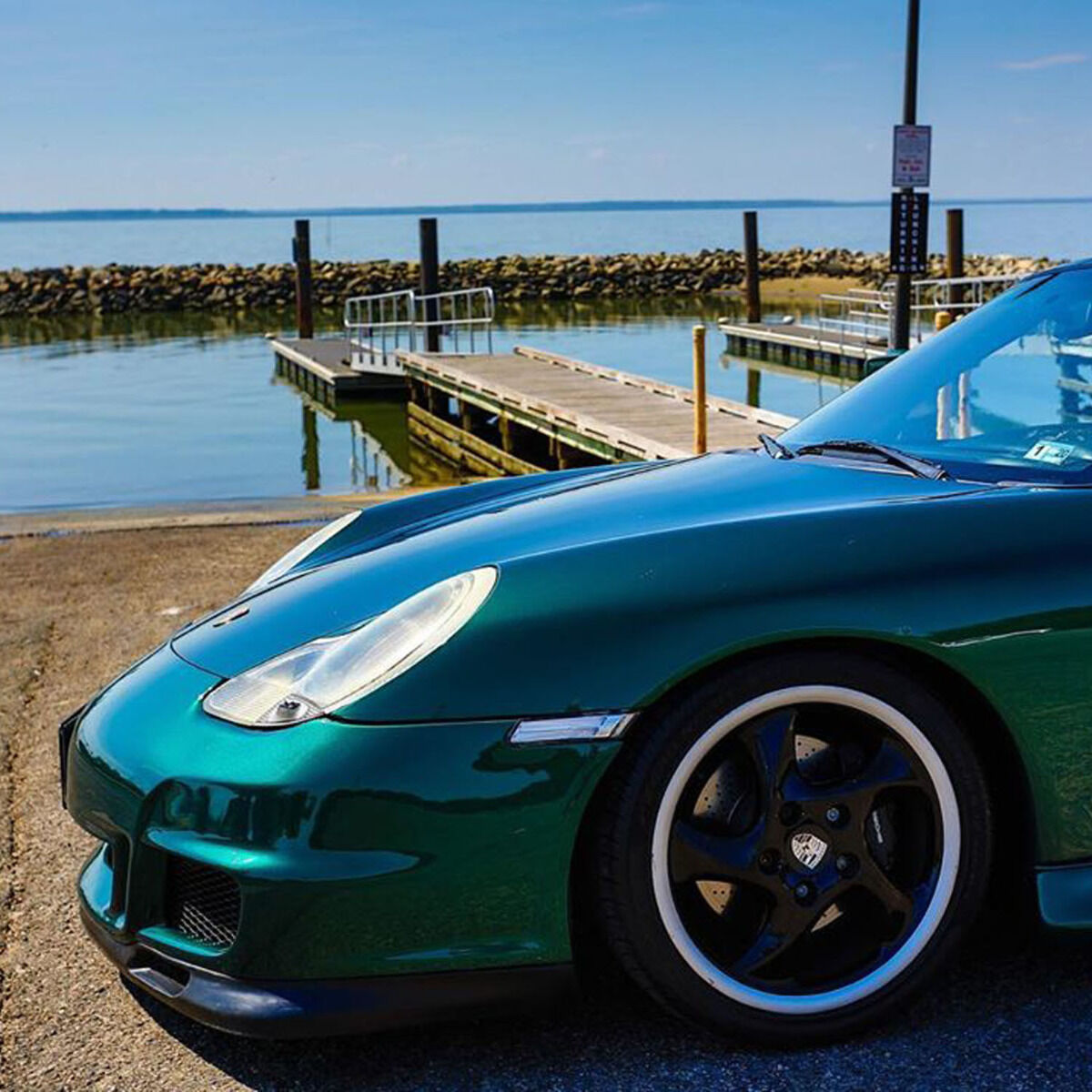 1999-2001 Porsche 996 GT 3 Look Style Polyurethane Front Bumper