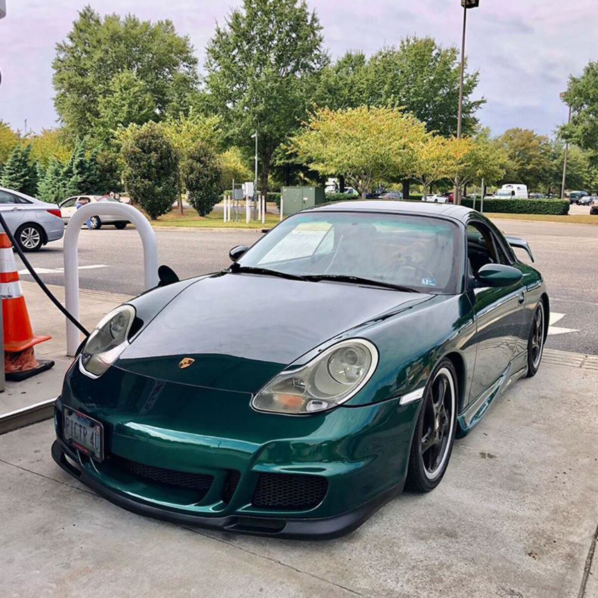 1999-2001 Porsche 996 GT 3 Look Style Polyurethane Front Bumper