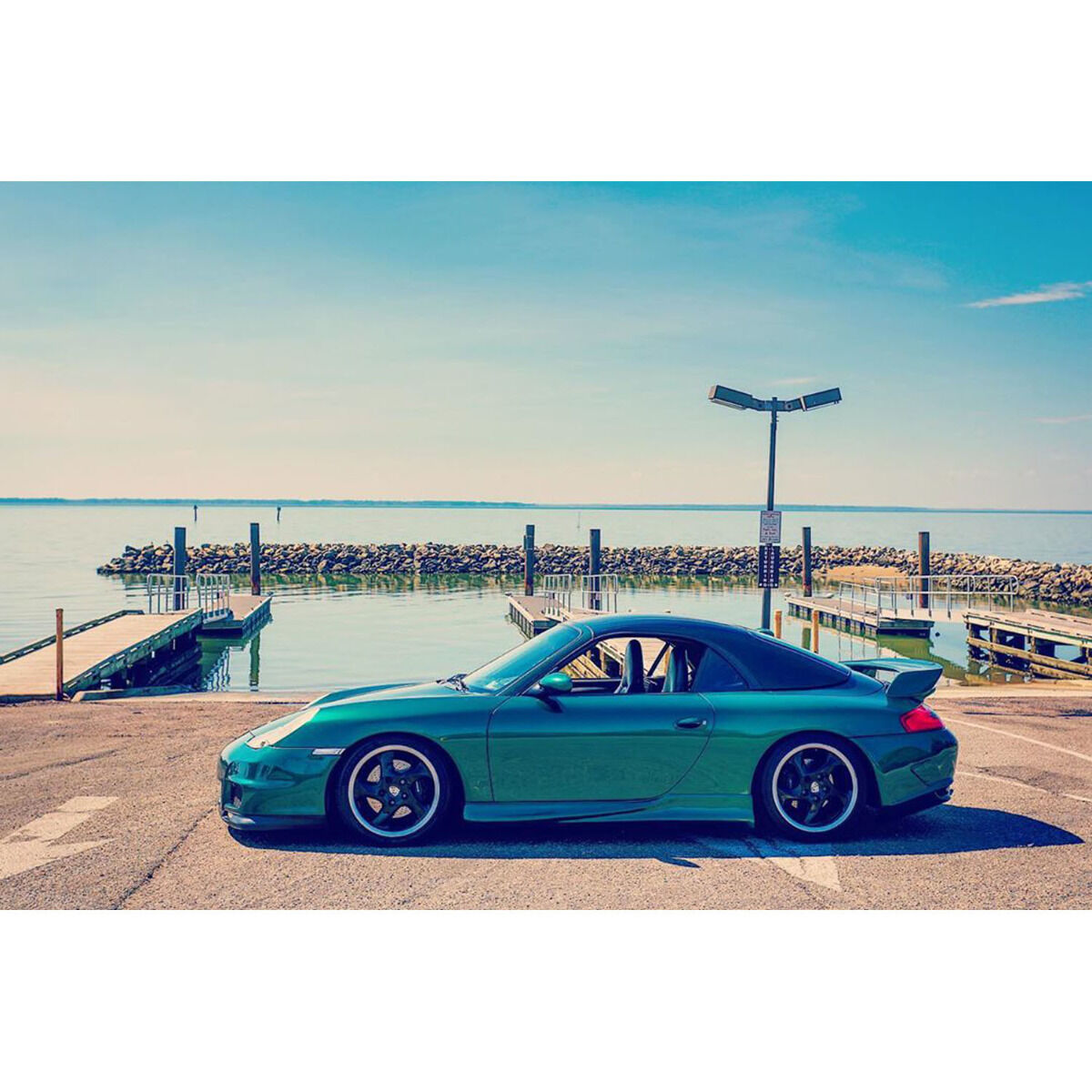 1999-2001 Porsche 996 GT 3 Look Style Polyurethane Front Bumper