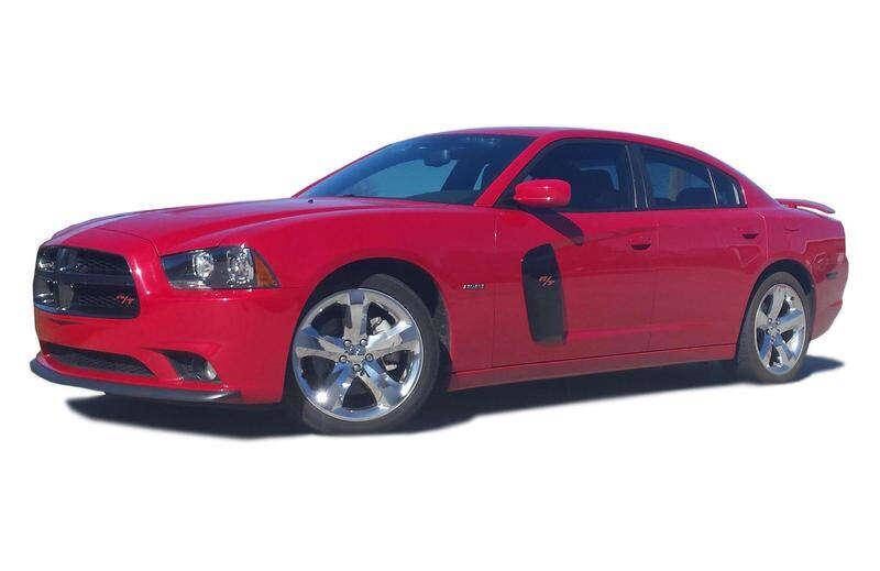2011-2023 Dodge Charger Premier Style Polyurethane Door Scoops