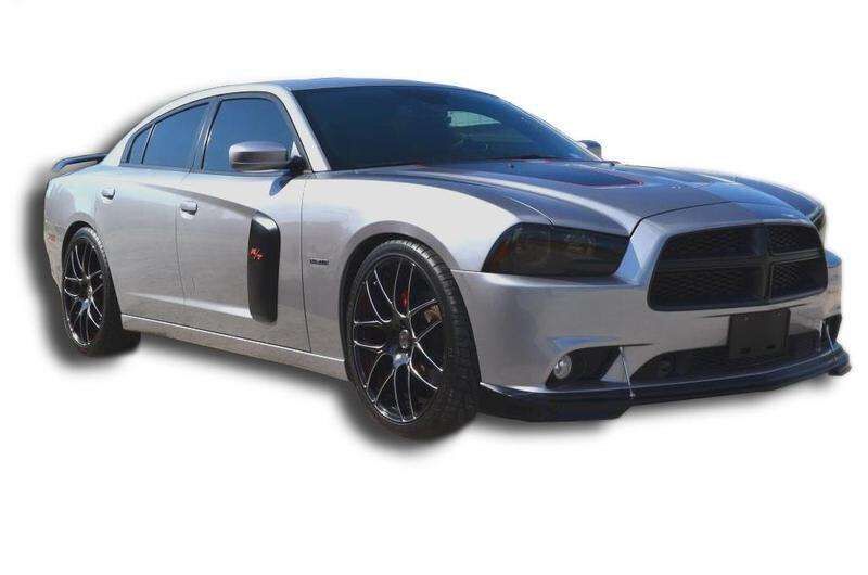 2011-2023 Dodge Charger Premier Style Polyurethane Door Scoops