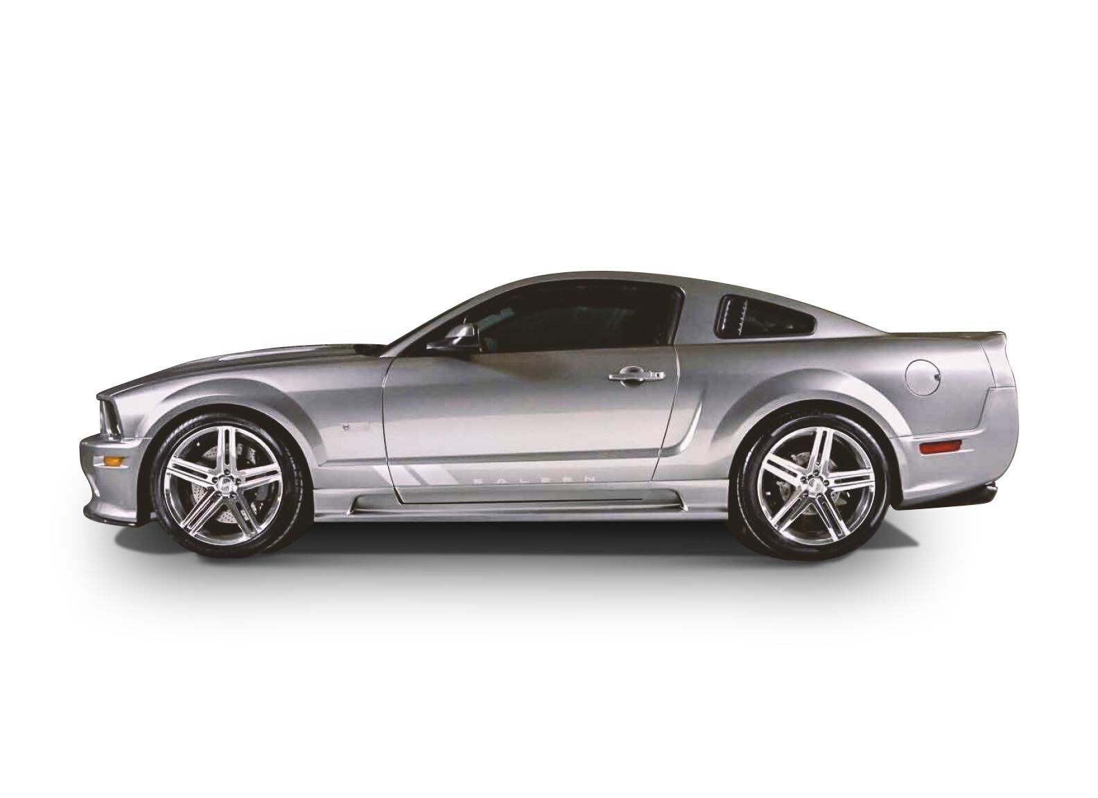 2005-2009 Ford Mustang Saleen Style Polyurethane Side Skirts - Pair