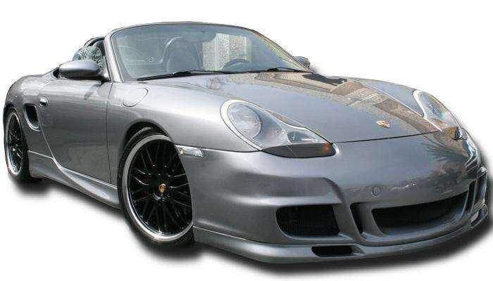 1997-2004 Porsche Boxster GT 3 Look Style Polyurethane Front Bumper + Front Lip