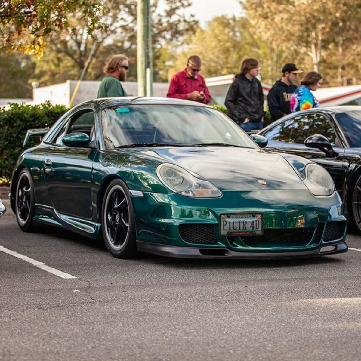 1999-2001 Porsche 996 GT 3 Look Style Polyurethane Front Bumper + Front Lip