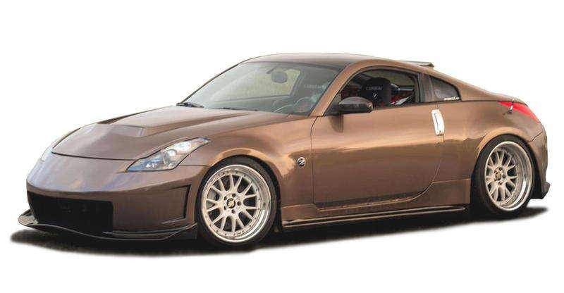 2003-2008 Nissan 350Z N3-R Style Polyurethane Front Bumper