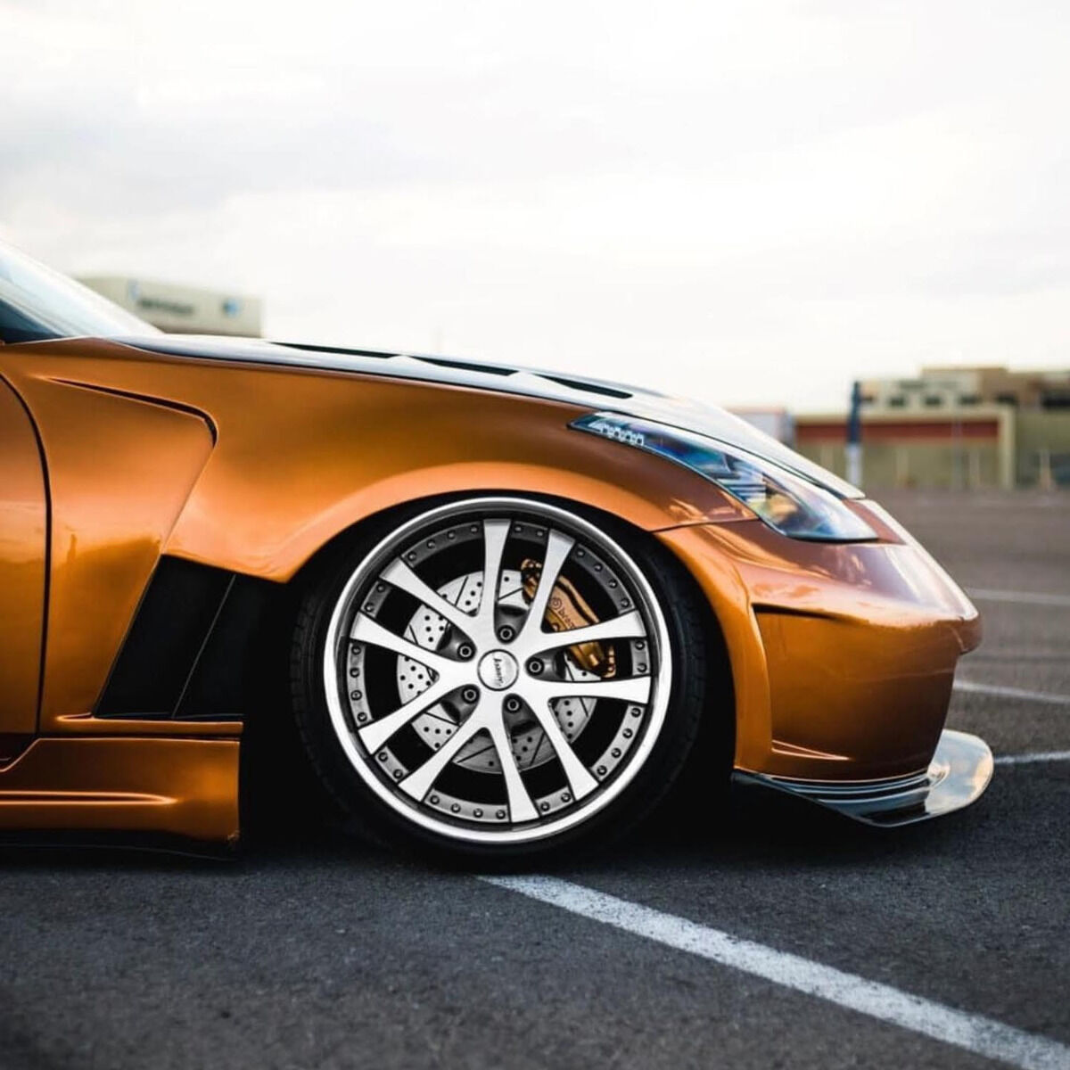 2003-2008 Nissan 350Z N3-R Style Polyurethane Front Bumper