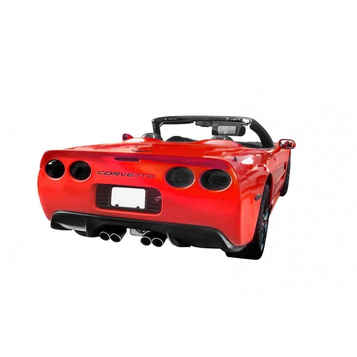1997-2004 Chevrolet Corvette C5 Stealth Style Polyurethane Rear Diffuser