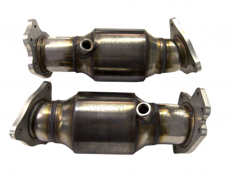 2020-2023 Chevrolet Corvette C8 Kooks 3in Ultra GREEN Catted Connection Pipes