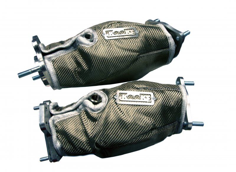 2020-2023 Chevrolet Corvette C8 Kooks LT2 6.2L Heat Shield Blankets for Ultra Green Catted Connect Pipes