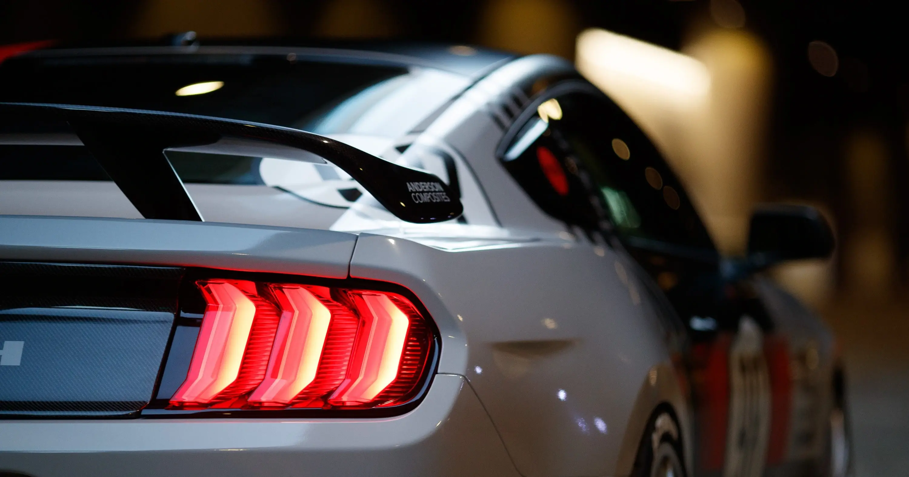 2015-2023 Ford Mustang Type-AT Carbon Fiber Spoiler Wing by Anderson Composites