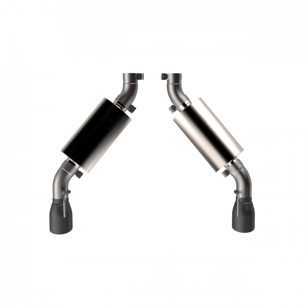 2016-2021 Chevrolet Camaro SS 6.2L AR3 Exhaust Dual Tip Axle Back Black Tips Quick Time Performance