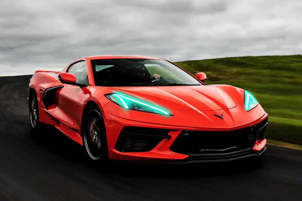 2020-2021 Chevrolet Corvette C8 Oracle RGB+A Headlight DRL Upgrade Kit - ColorSHIFT w/ BC1 Controller
