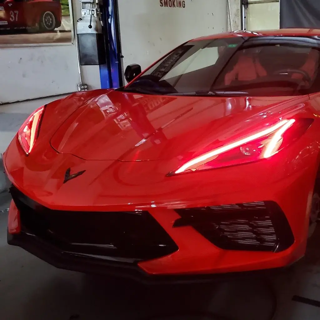 2020-2021 Chevrolet Corvette C8 Oracle RGB+A Headlight DRL Upgrade Kit - ColorSHIFT - RF Controller