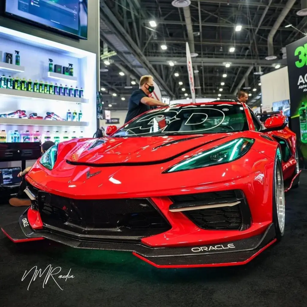 2020-2021 Chevrolet Corvette C8 Oracle RGB+A Headlight DRL Upgrade Kit - ColorSHIFT w/ BC1 Controller