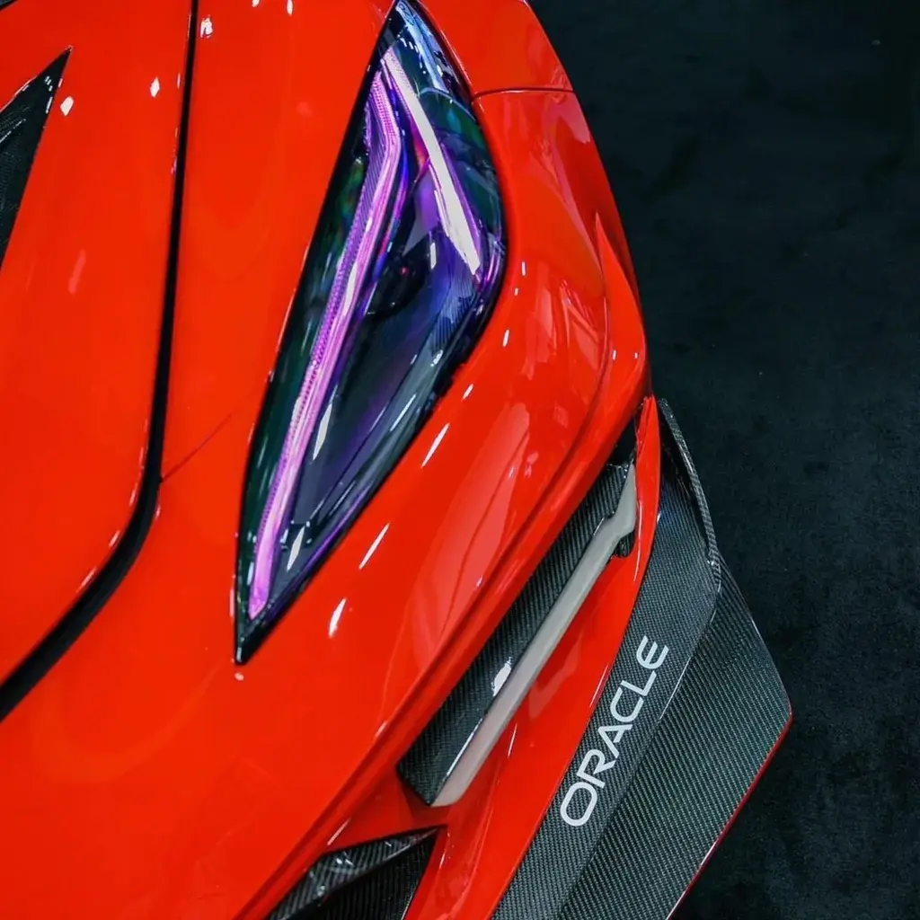 2020-2021 Chevrolet Corvette C8 Oracle RGB+A Headlight DRL Upgrade Kit - ColorSHIFT w/o Controller
