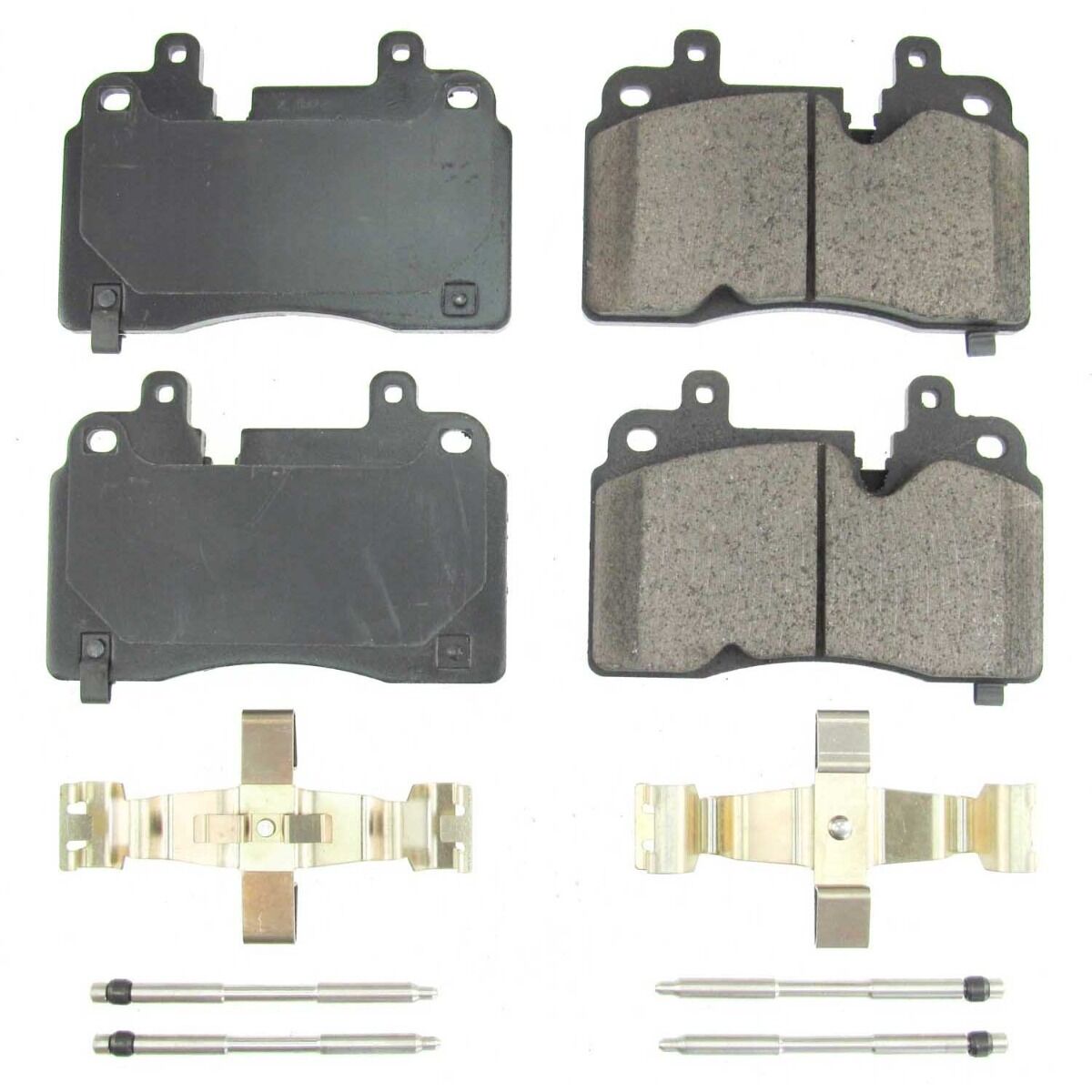 2020-2022 Chevrolet Corvette C8 Z51 Power Stop Front Z17 Evolution Ceramic Brake Pads w/Hardware
