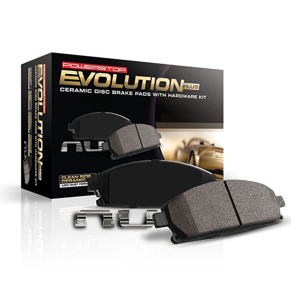 2020-2022 Chevrolet Corvette C8 Z51 Power Stop Rear Z17 Evolution Ceramic Brake Pads w/Hardware - 17-8010