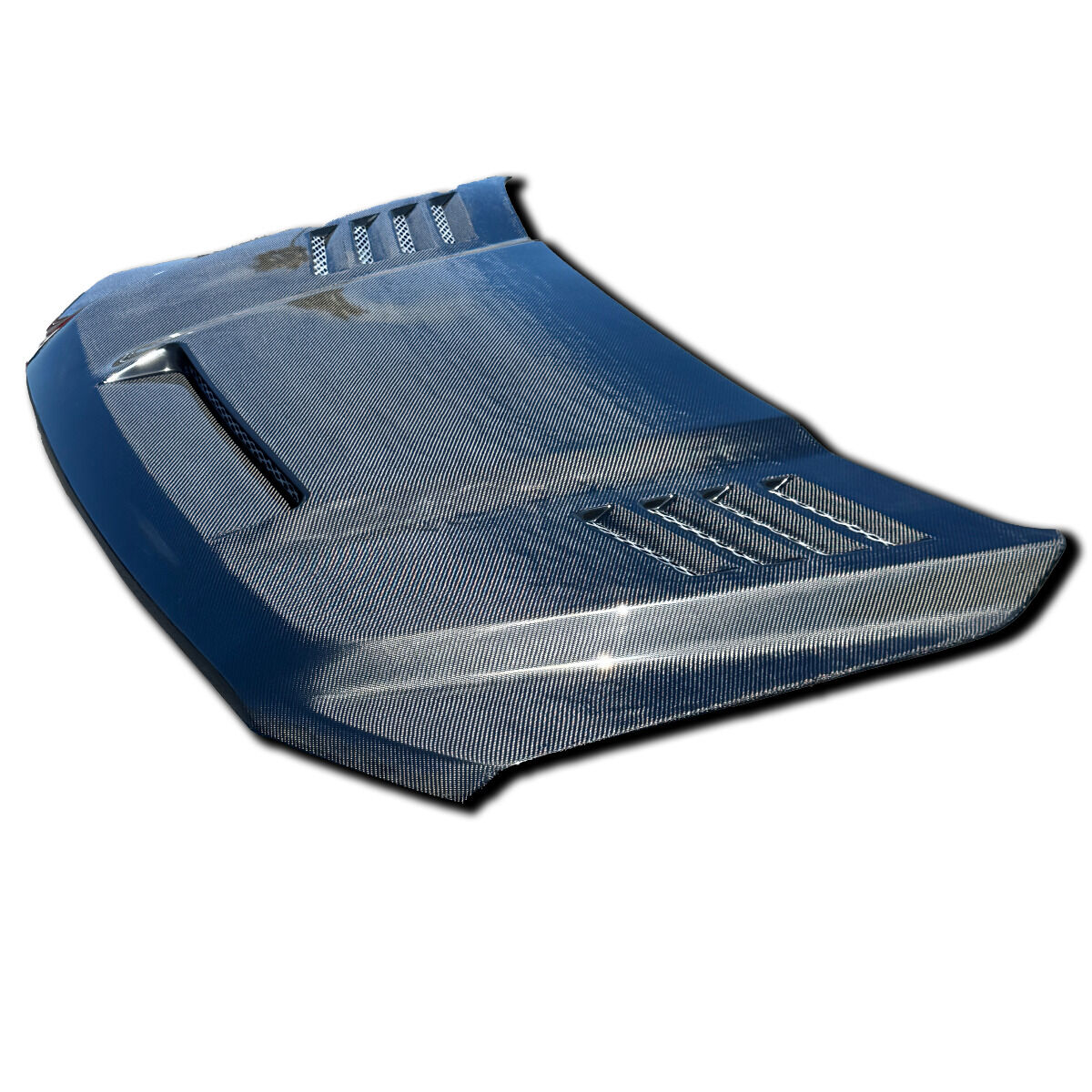 2021-2025 Ford F-150 V1 Ram Air Carbon Fiber Hood Functional