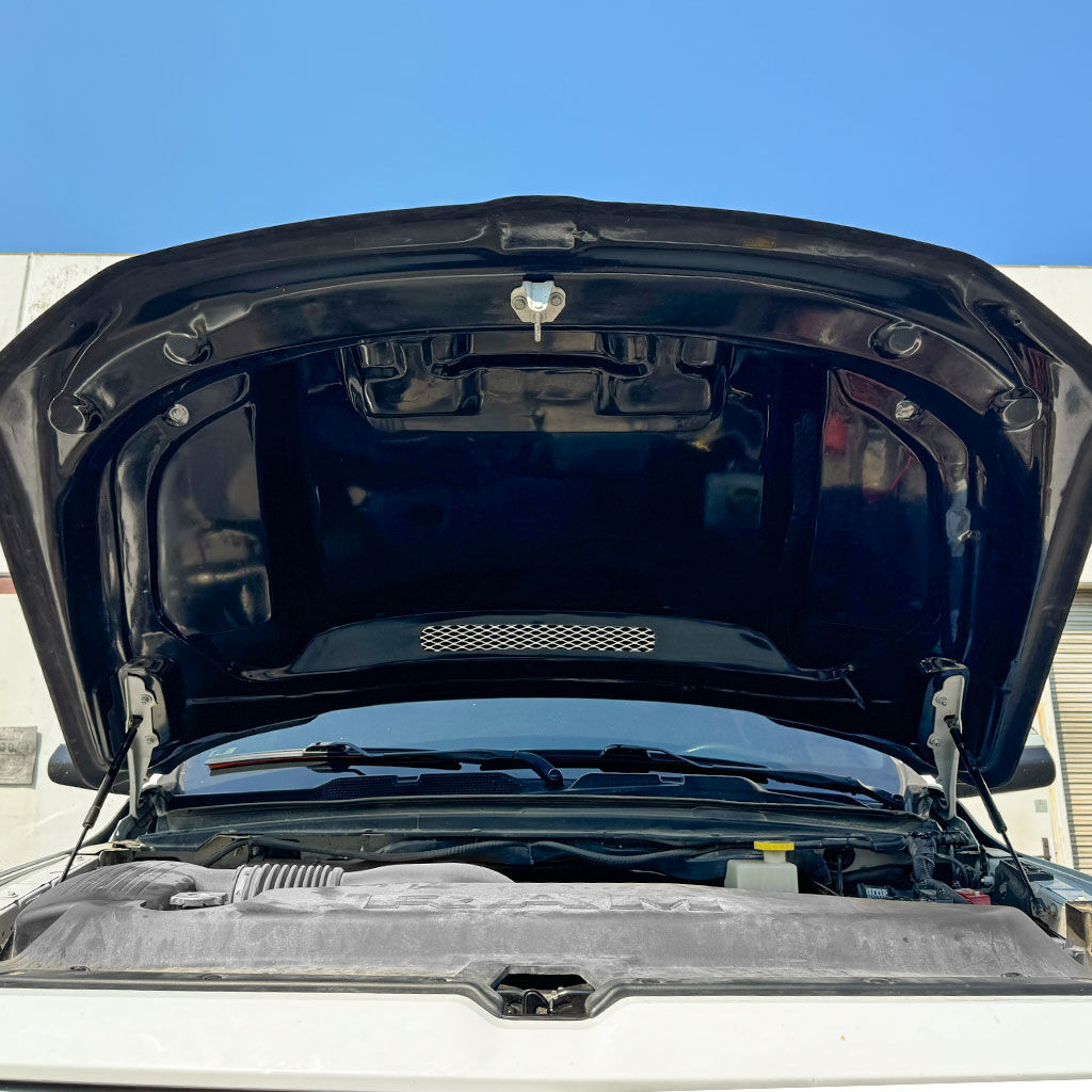 2019-2024 Ram 1500 RKS V2-Style Fiberglass Functional Ram Air Hood