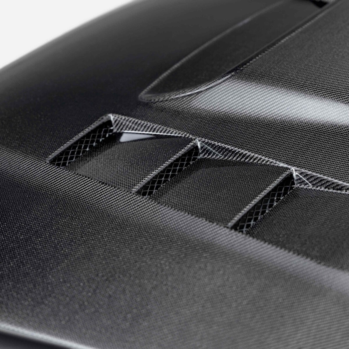 2005-2011 Toyota Tacoma TS Style Carbon Fiber Hood by Seibon