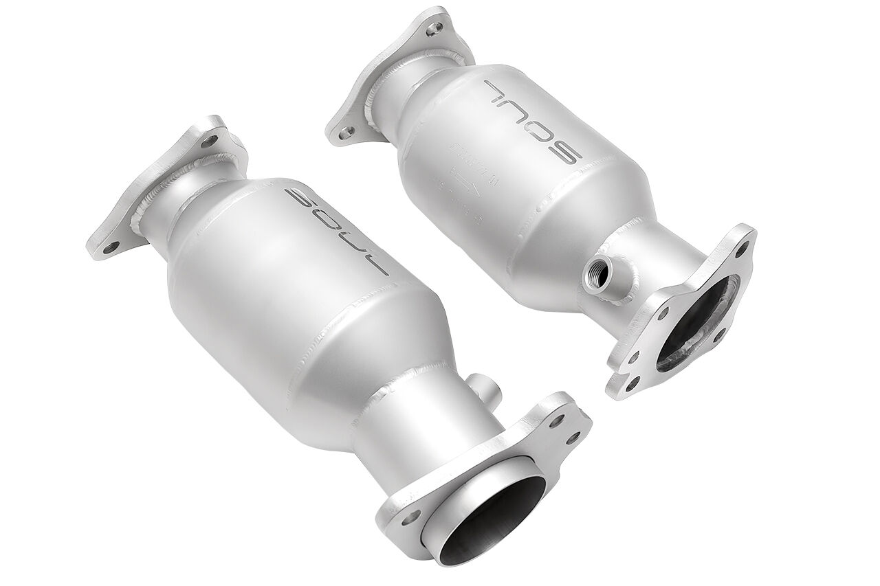 2020-2023 Chevrolet C8 Corvette SOUL Sport Exhaust Package - 4in Straight Cut Tips - Signature Satin