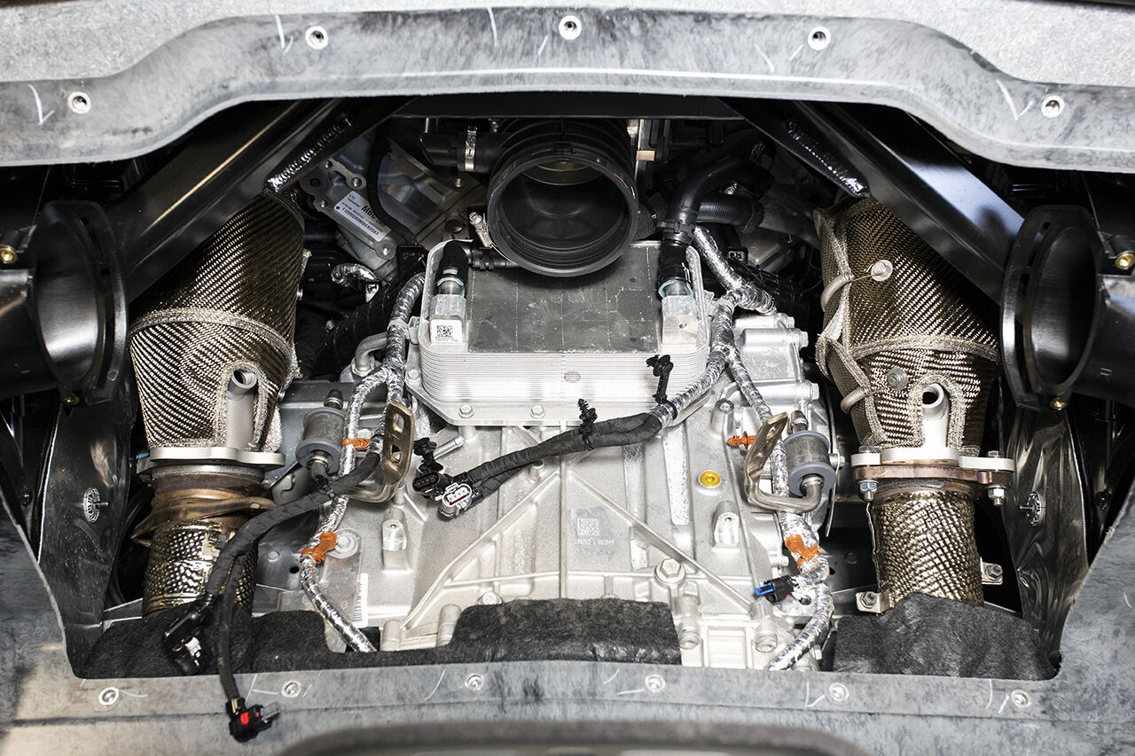 2020-2023 Chevrolet C8 Corvette SOUL Valved Exhaust Package - 4in Straight Cut Tips - Brushed