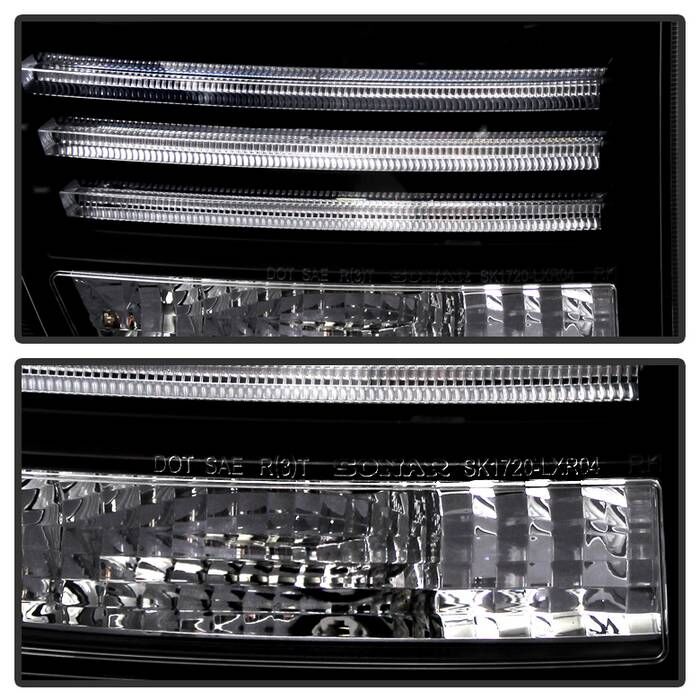 2004-2009 Lexus RX330/RX350 LED Tail Lights Smoke 4PC